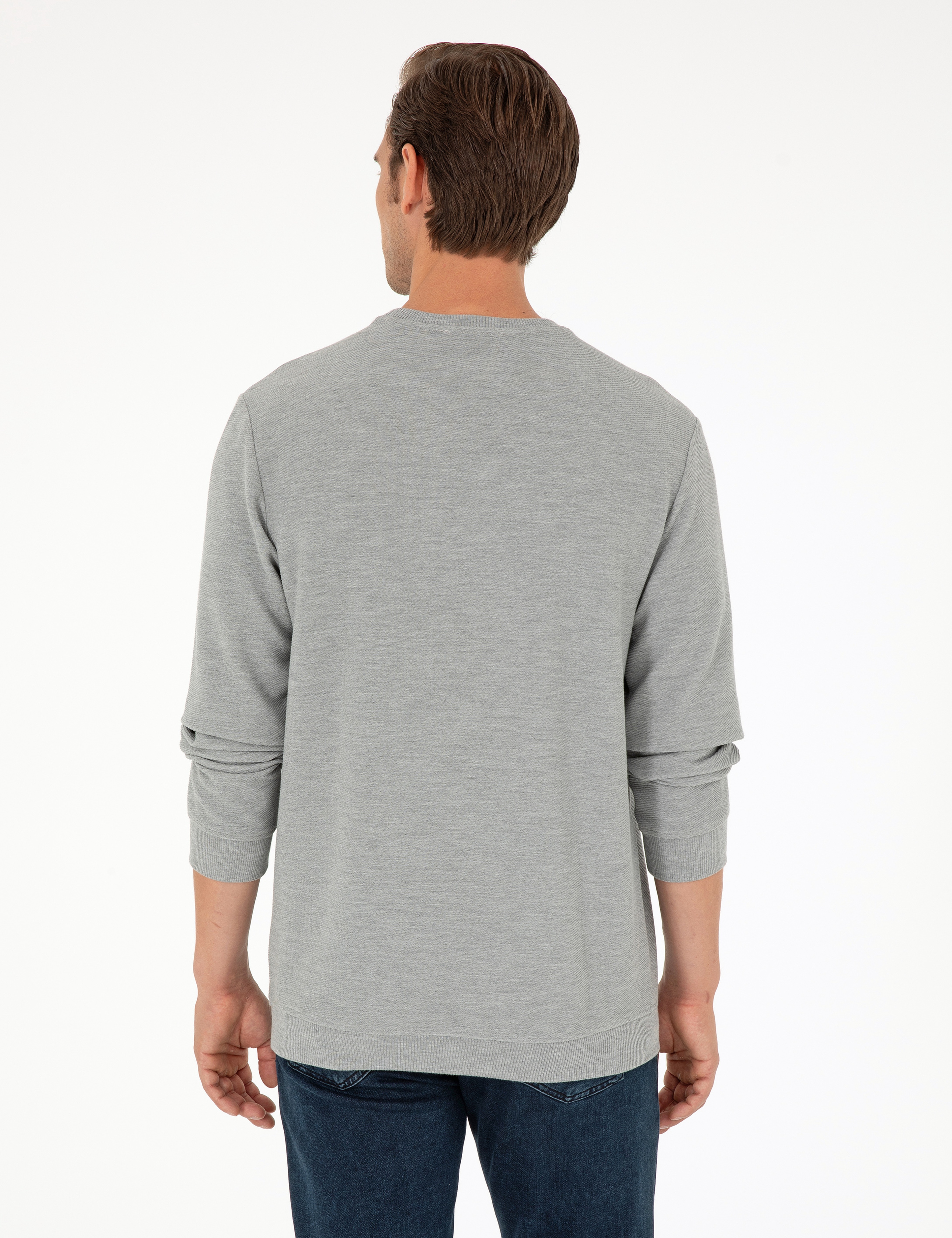 Gri Melanj Regular Fit Sweatshirt