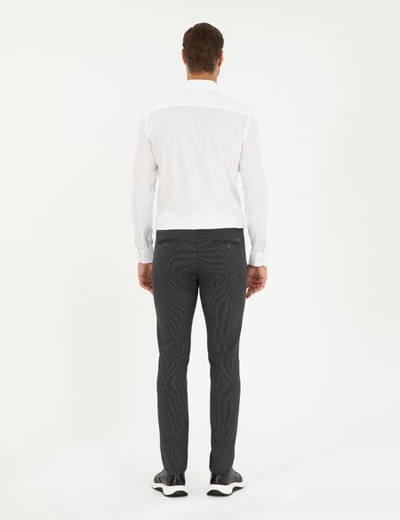 Antrasit Slim Fit Jogger Kanvas Pantolon - 50296207003