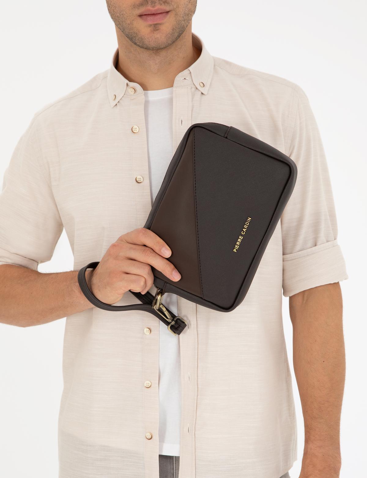 Erkek Kahverengi El Çantası