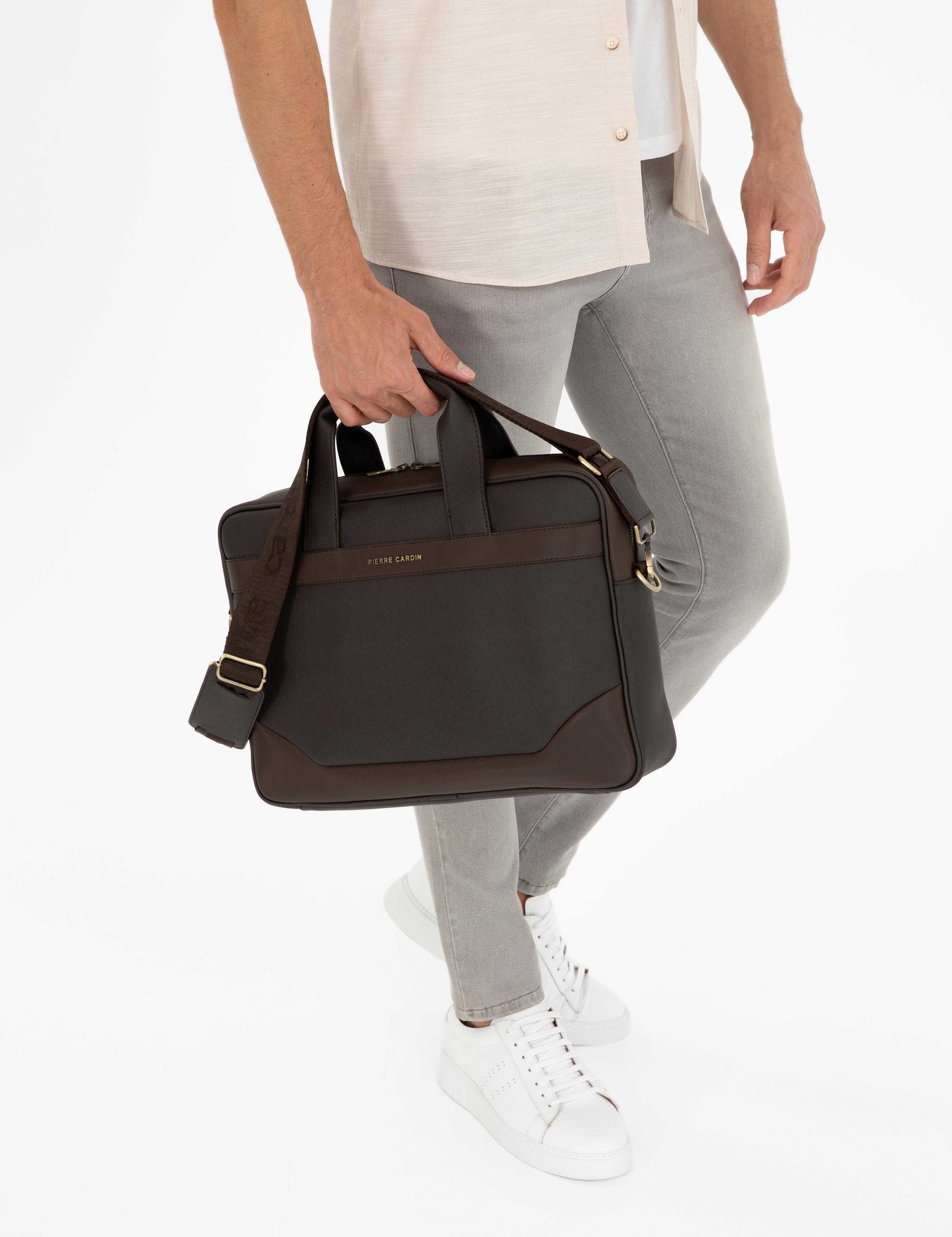 Erkek Kahverengi Evrak Çantası