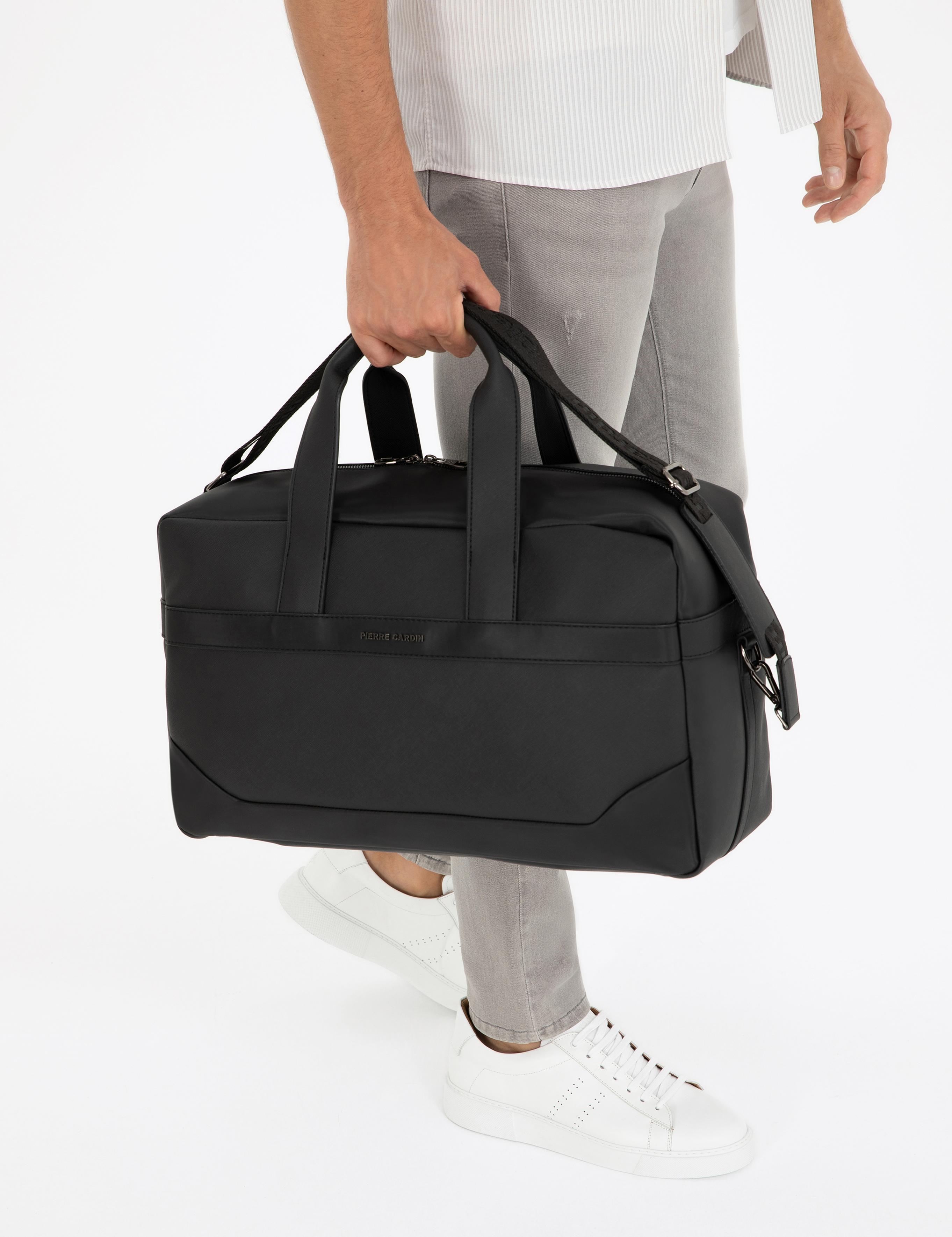 Erkek Siyah Spor Seyahat Çantası