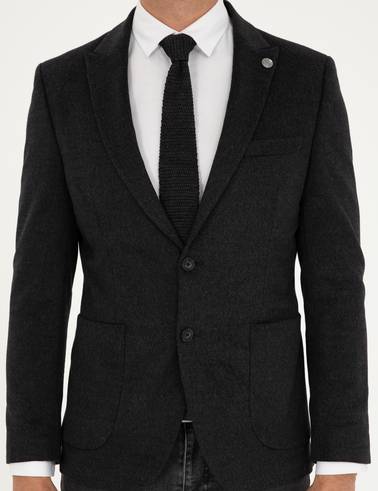 Antrasit Ex. Slim Fit Ceket