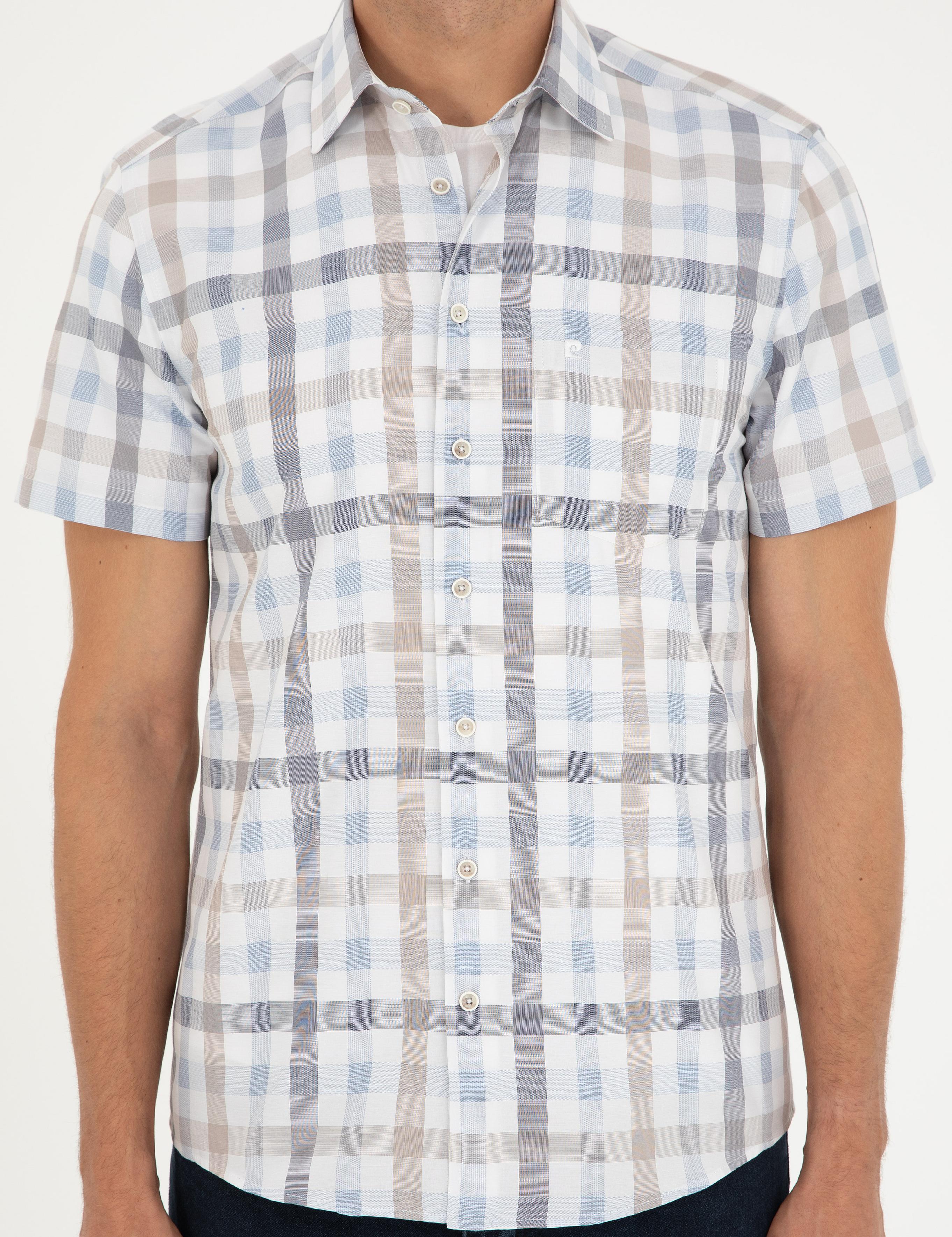 Mavi Regular Fit Kısa Kollu Gömlek