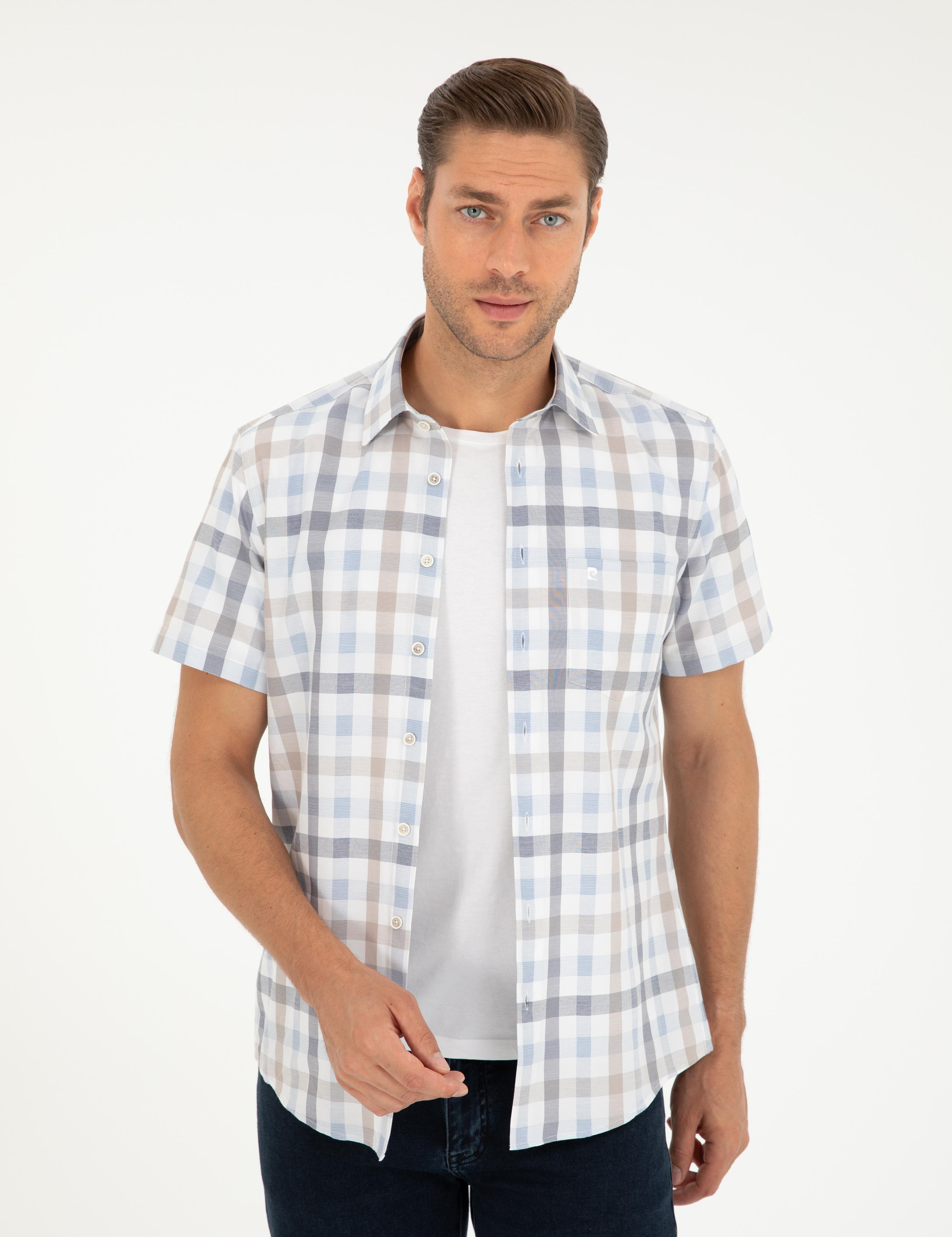 Mavi Regular Fit Kısa Kollu Gömlek