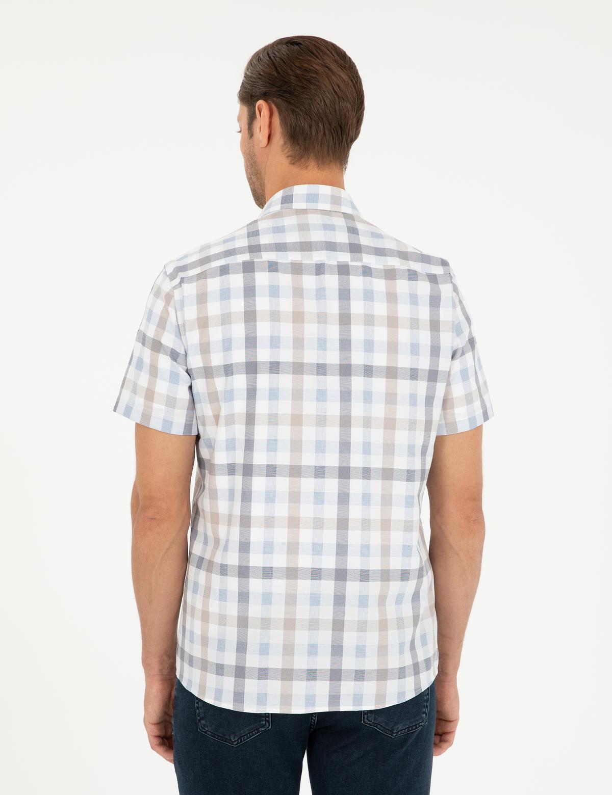 Mavi Regular Fit Kısa Kollu Gömlek - 50296038007