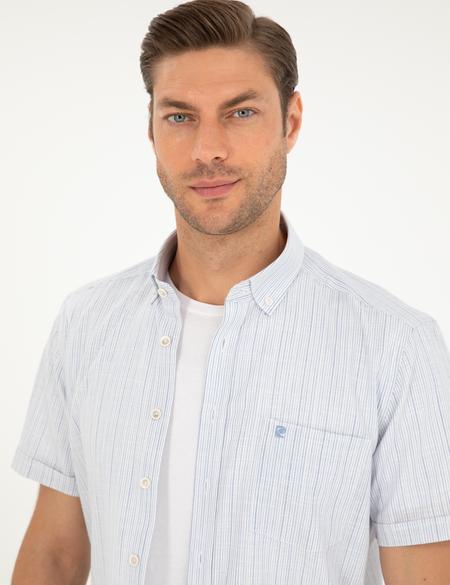 Mavi Regular Fit Kısa Kollu Gömlek - 50296042014