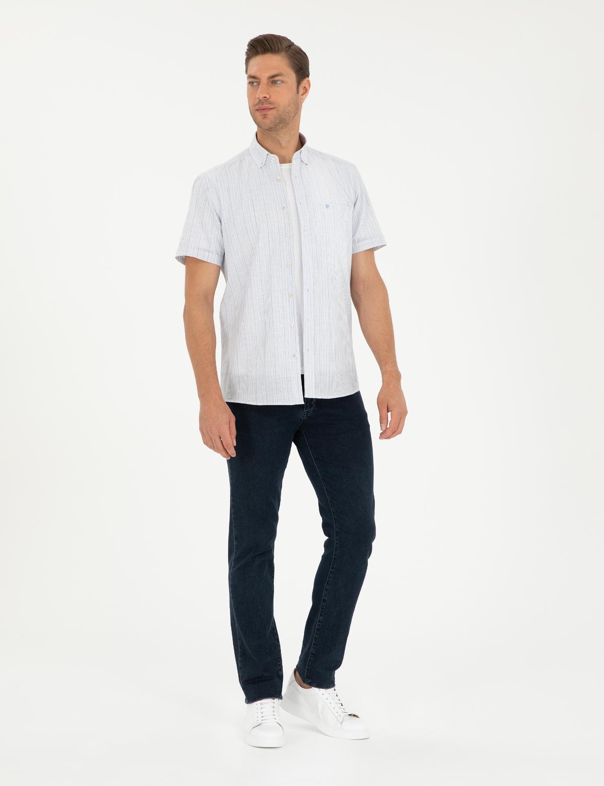 Mavi Regular Fit Kısa Kollu Gömlek - 50296042014