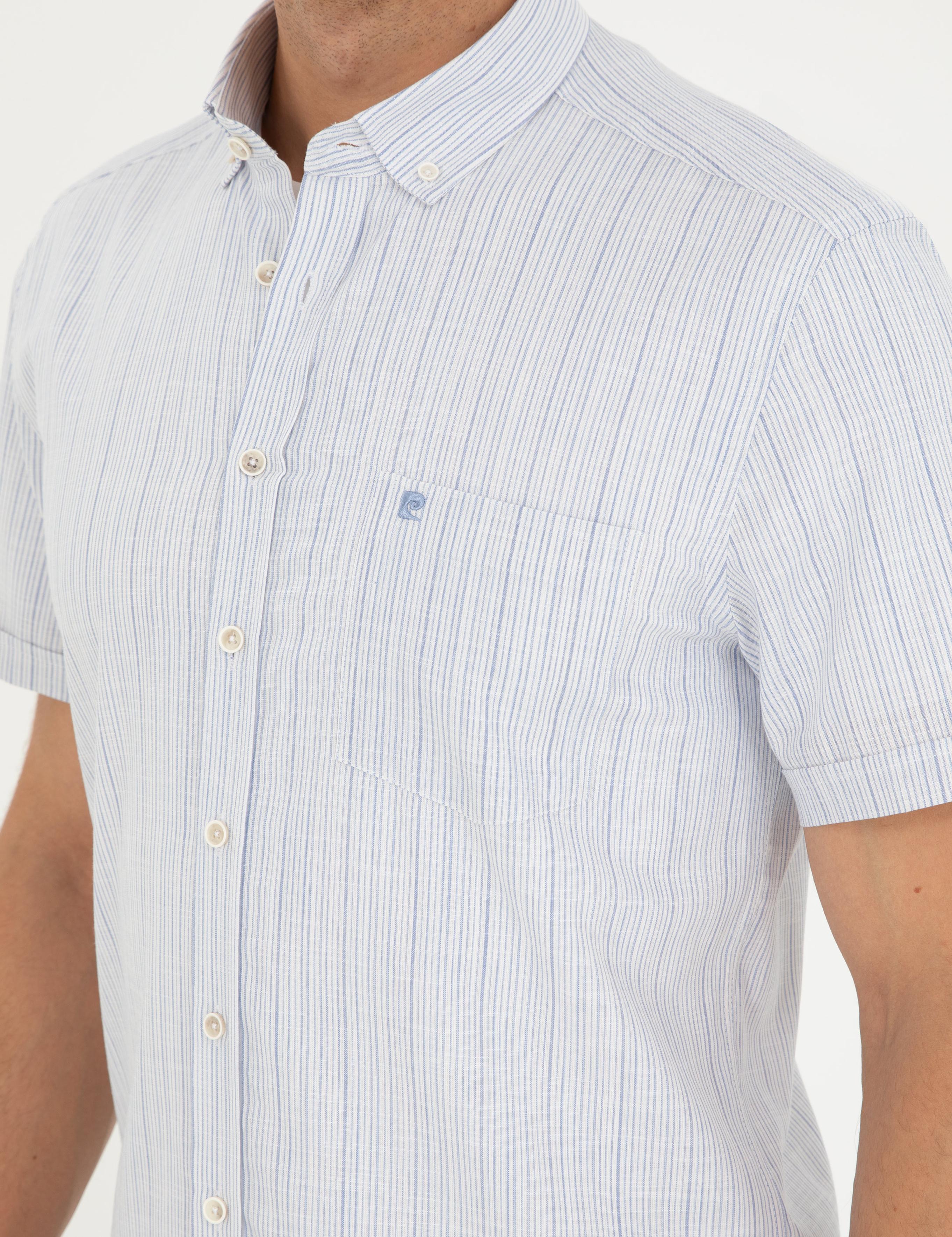 Mavi Regular Fit Kısa Kollu Gömlek