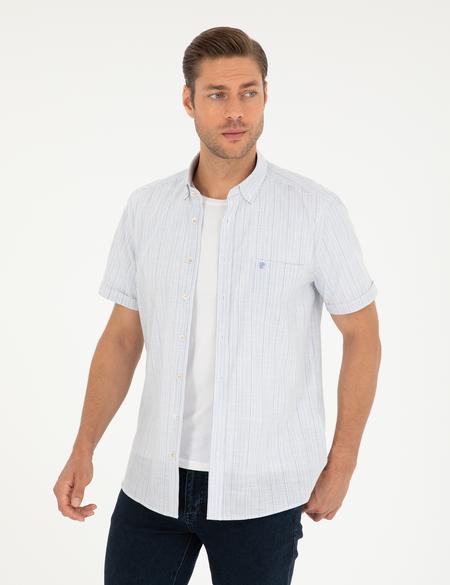 Mavi Regular Fit Kısa Kollu Gömlek - 50296042014