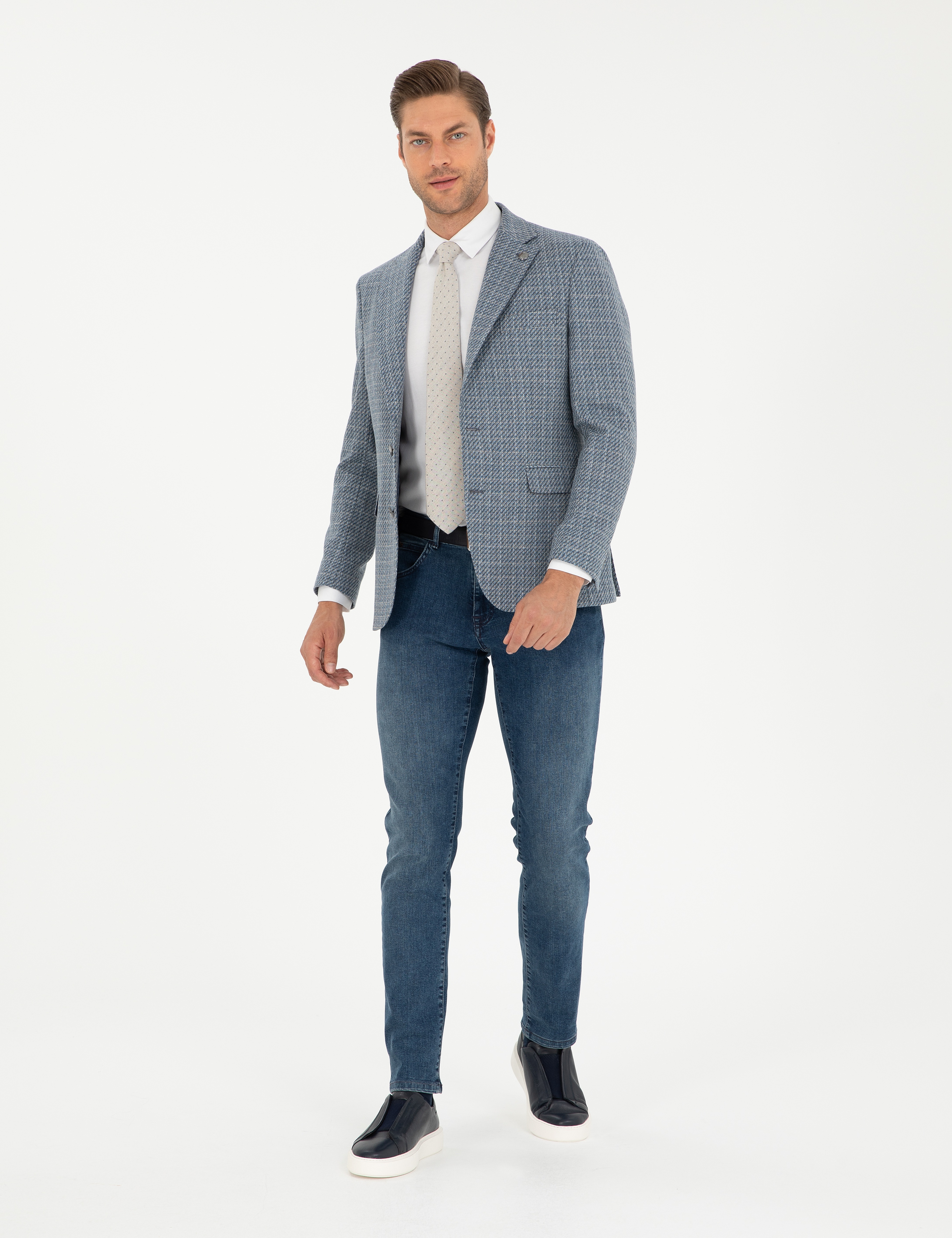 Saks Slim Fit Ceket - Image 4
