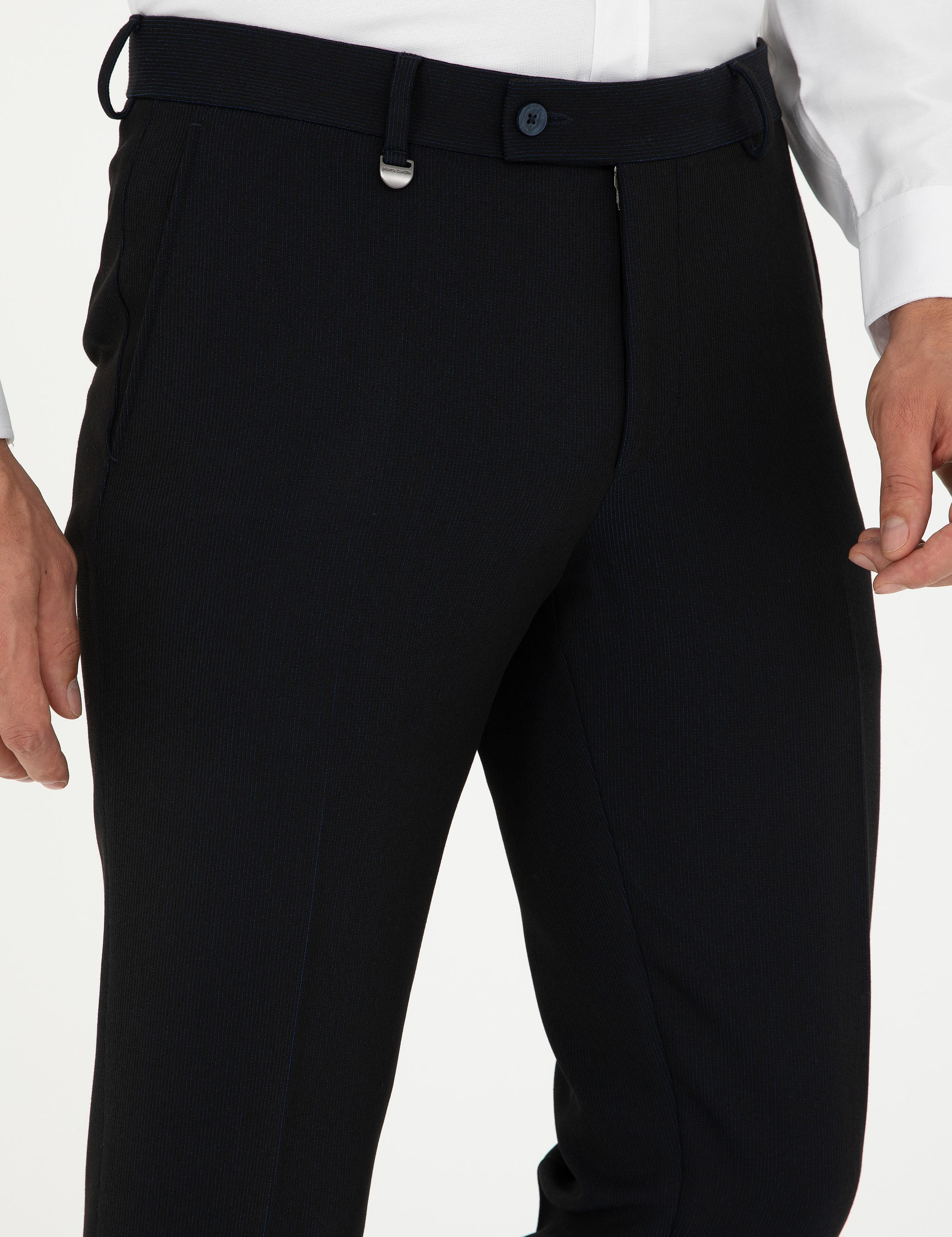 Lacivert Ex. Slim Fit Kumaş Pantolon