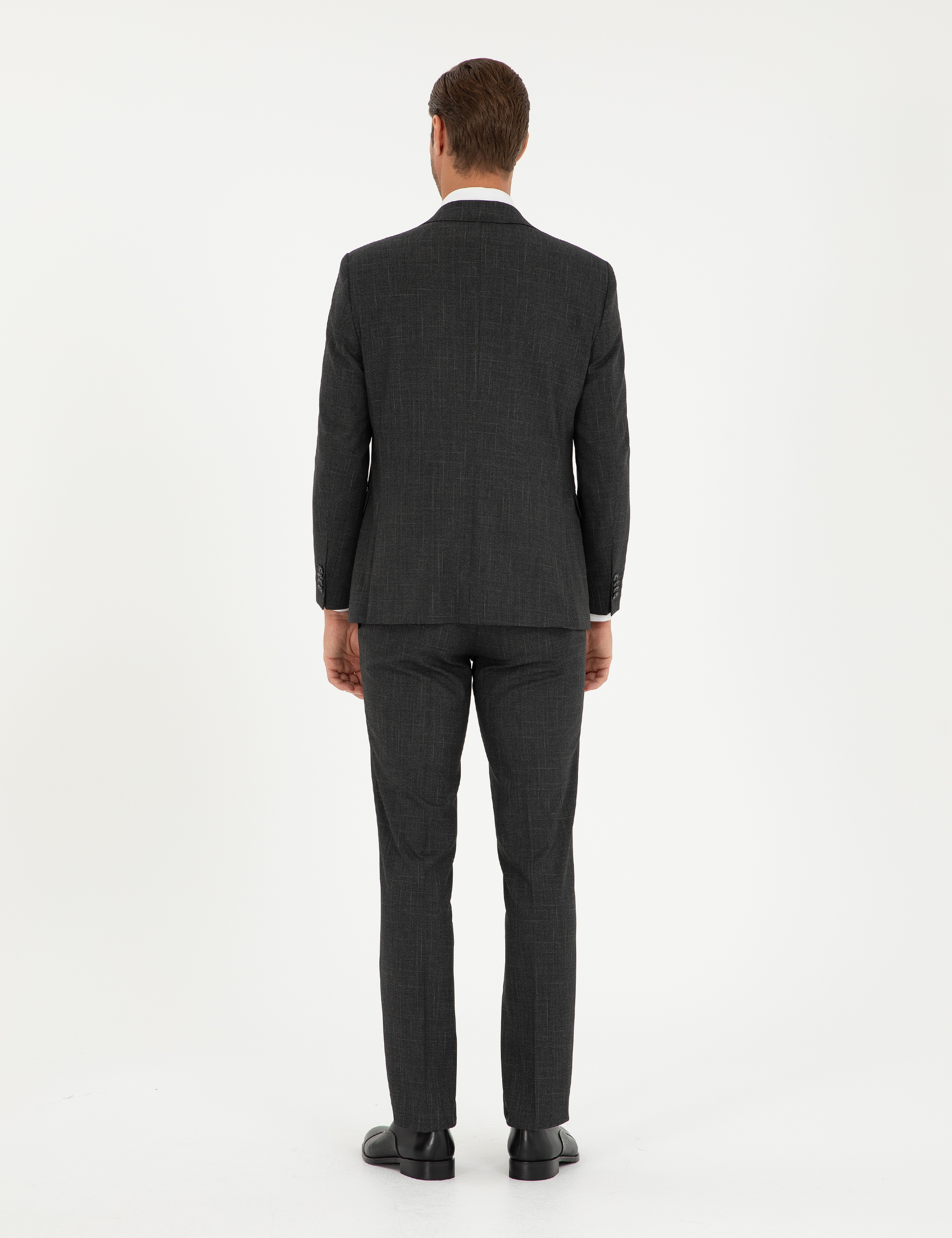 Antrasit Slim Fit Takım Elbise - Image 5