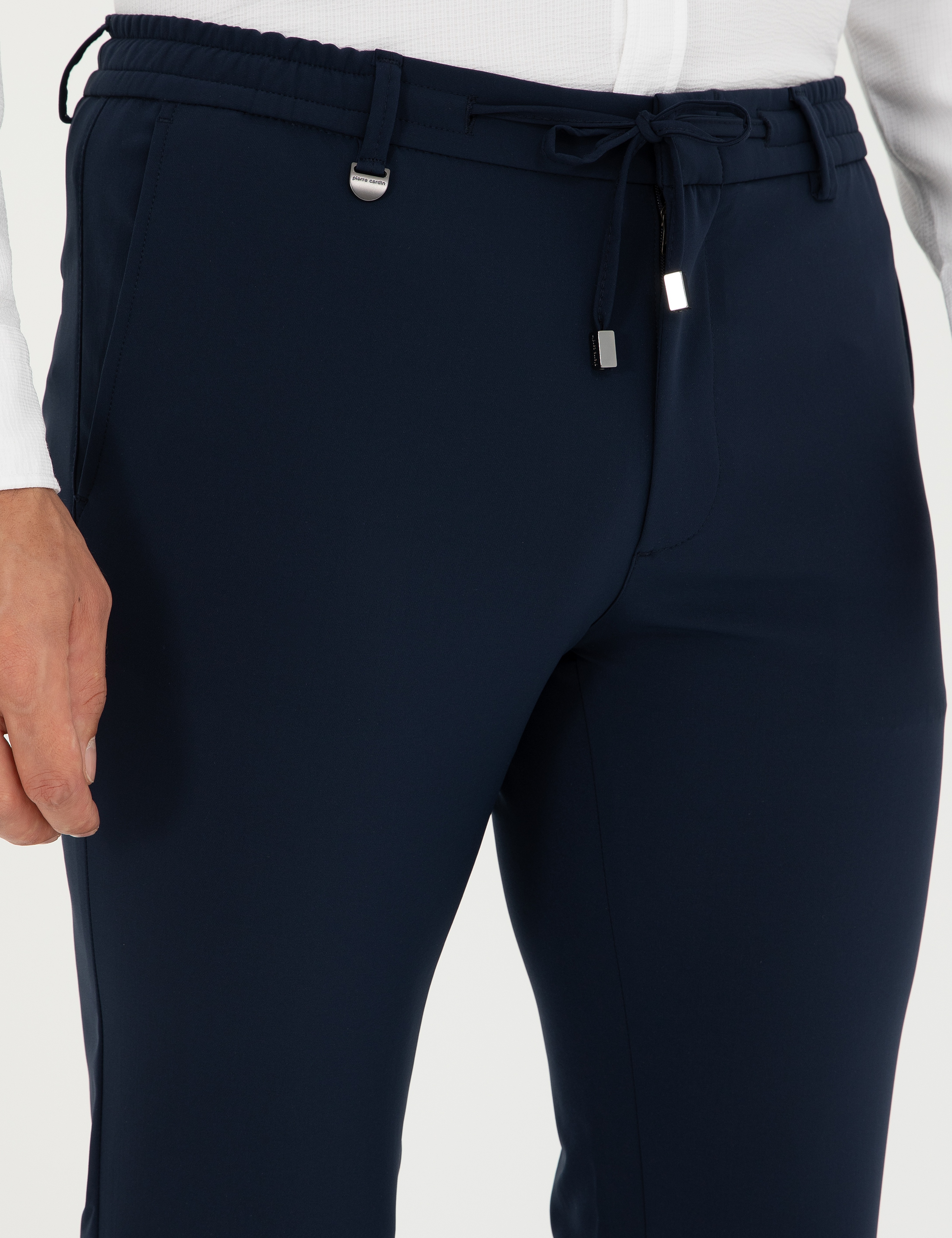 Lacivert Klasik Jogger Pantolon