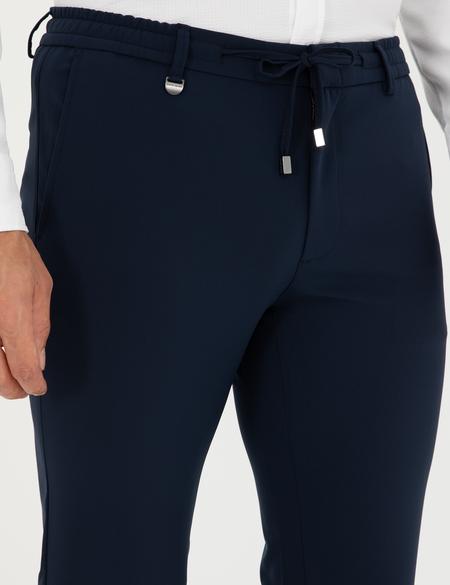 Lacivert Klasik Jogger Pantolon - 50296593051