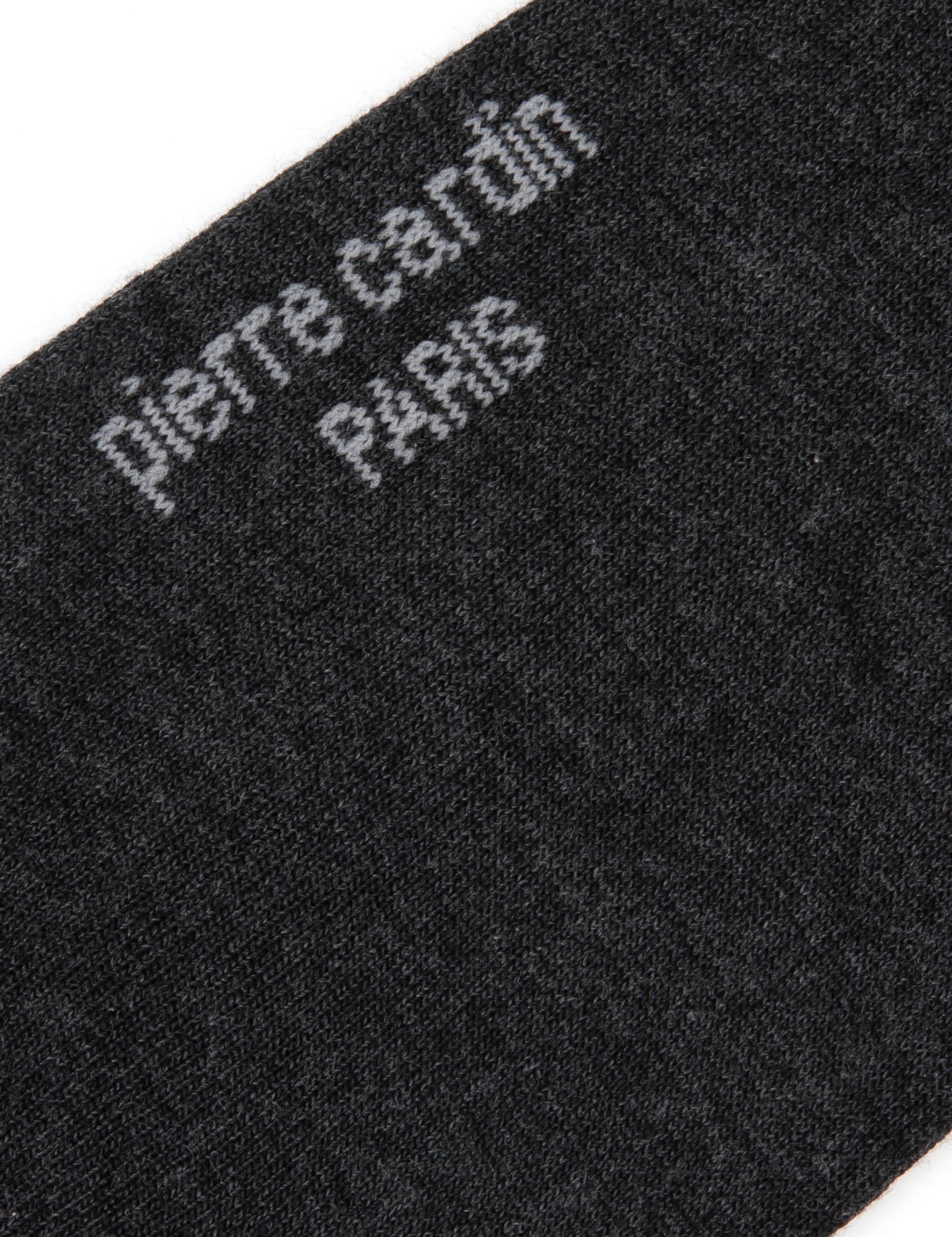 Erkek Antrasit Düz Soket Çorap