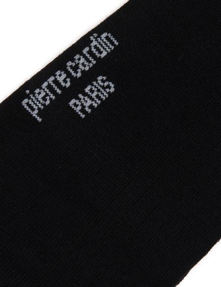 Erkek Bambu Karışımlı Siyah Patik Desenli Çorap - 50299897001