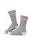 Erkek Bambu Karışımlı Gri Soket Desenli Çorap