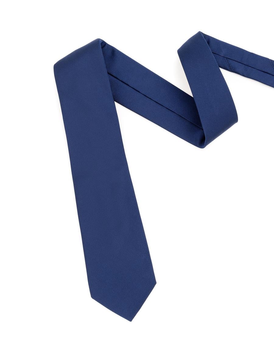 Lacivert İpek Kravat