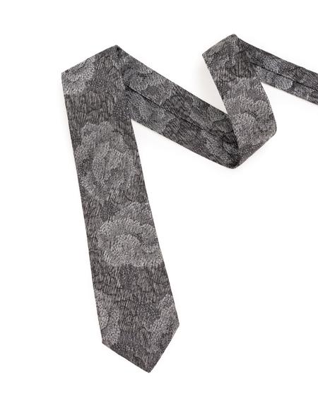 Antrasit İpek Kravat - 50301110001