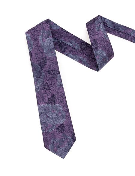 Mor İpek Kravat - 50301110003