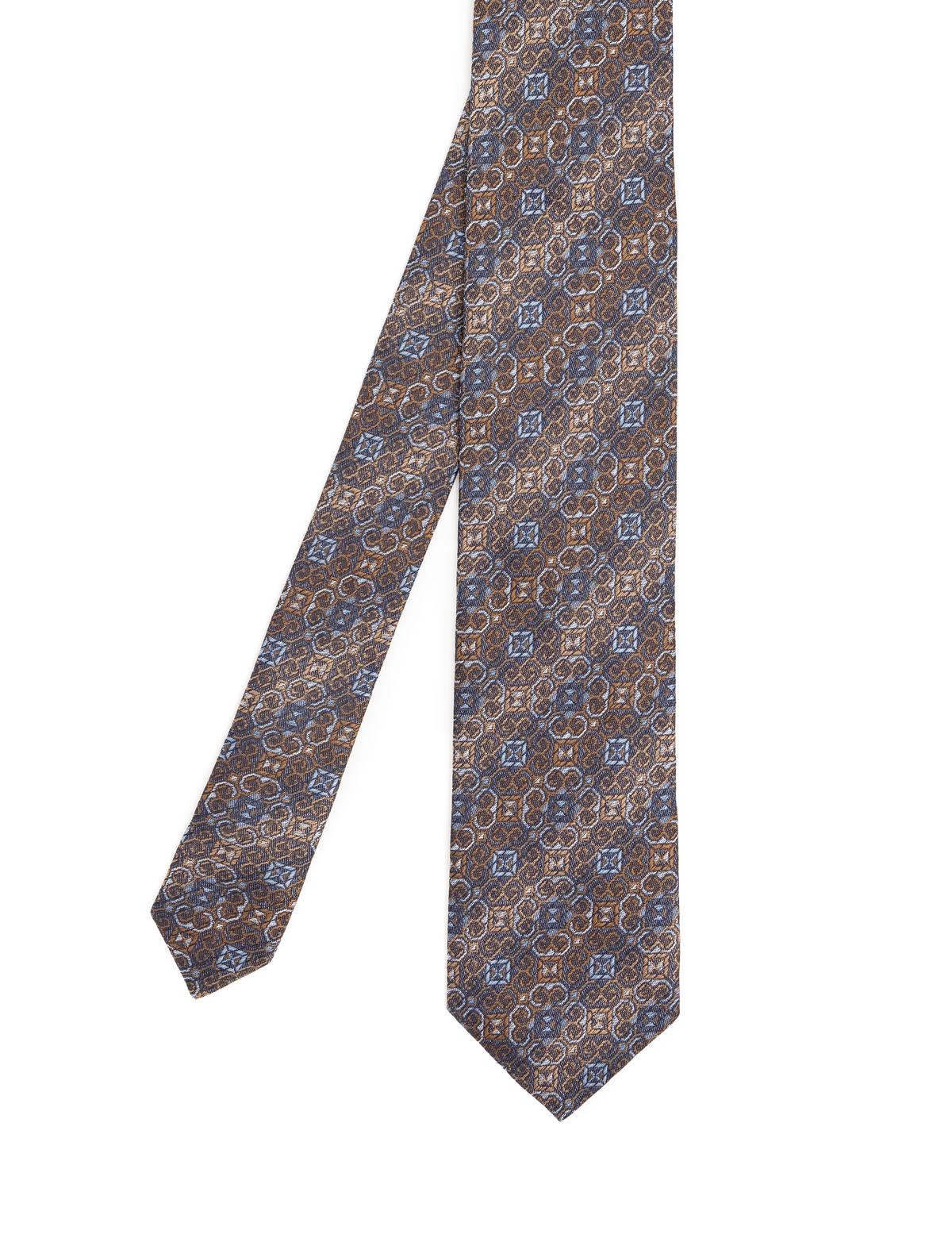 Kahverengi İpek Kravat - 50301104002