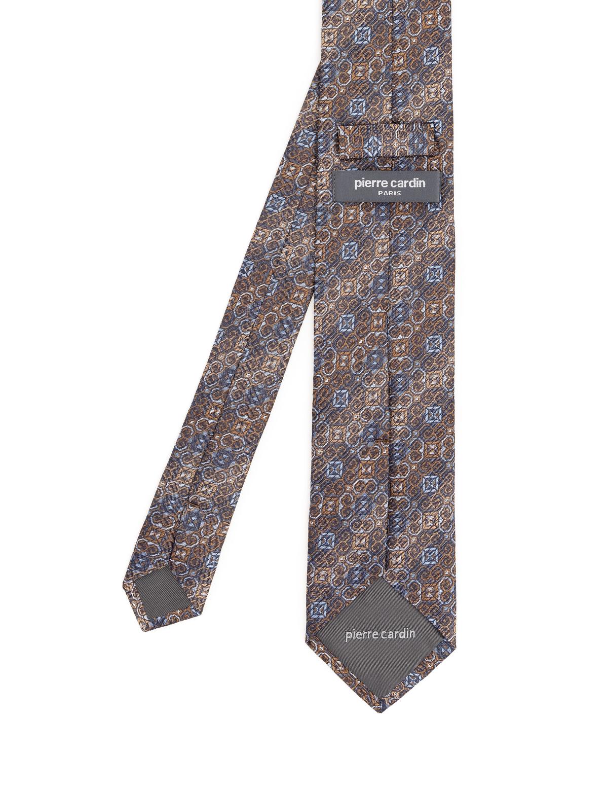 Kahverengi İpek Kravat - 50301104002