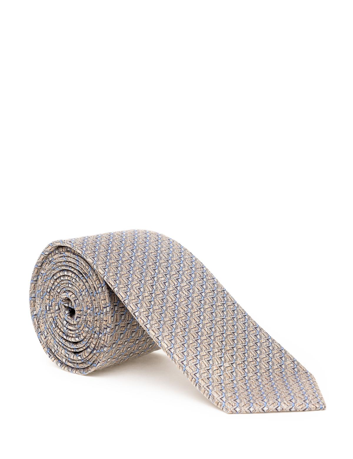 Kahverengi İpek Kravat - 50301107001