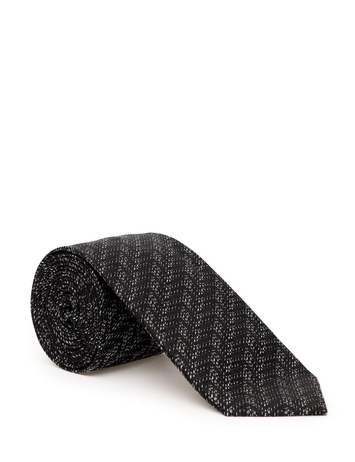 Siyah İpek Kravat - 50301098001