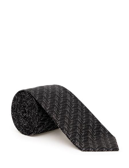 Siyah İpek Kravat - 50301098001