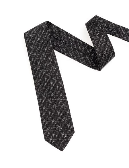 Siyah İpek Kravat - 50301098001