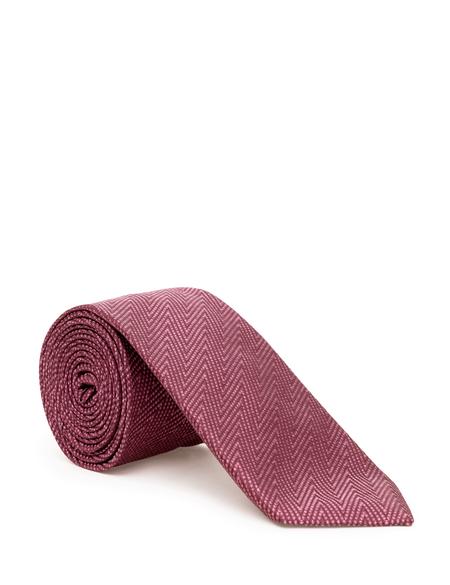 Bordo İpek Kravat - 50301100003