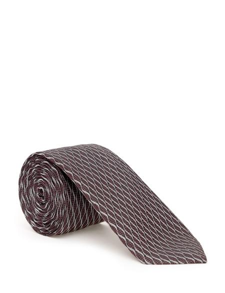 Bordo İpek Kravat - 50301105003