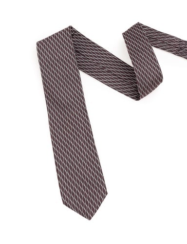 Bordo İpek Kravat