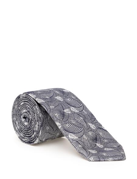 Gri İpek Kravat - 50301106001