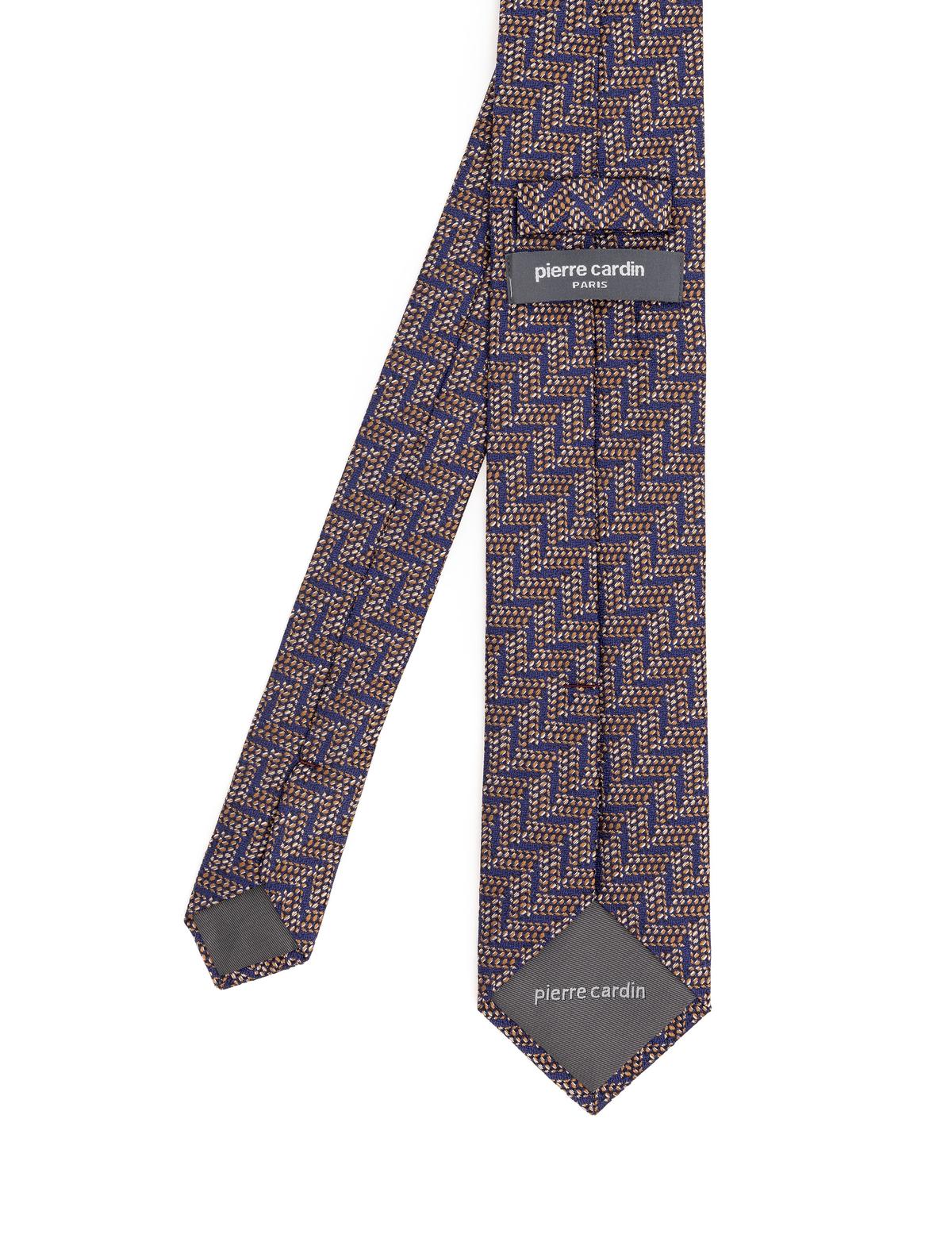 Kahverengi İpek Kravat - 50301098002