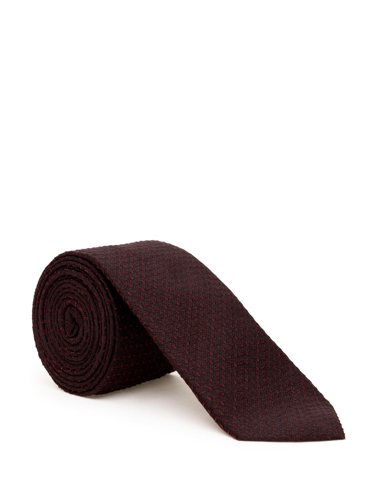 Bordo İpek Kravat - 50301103005