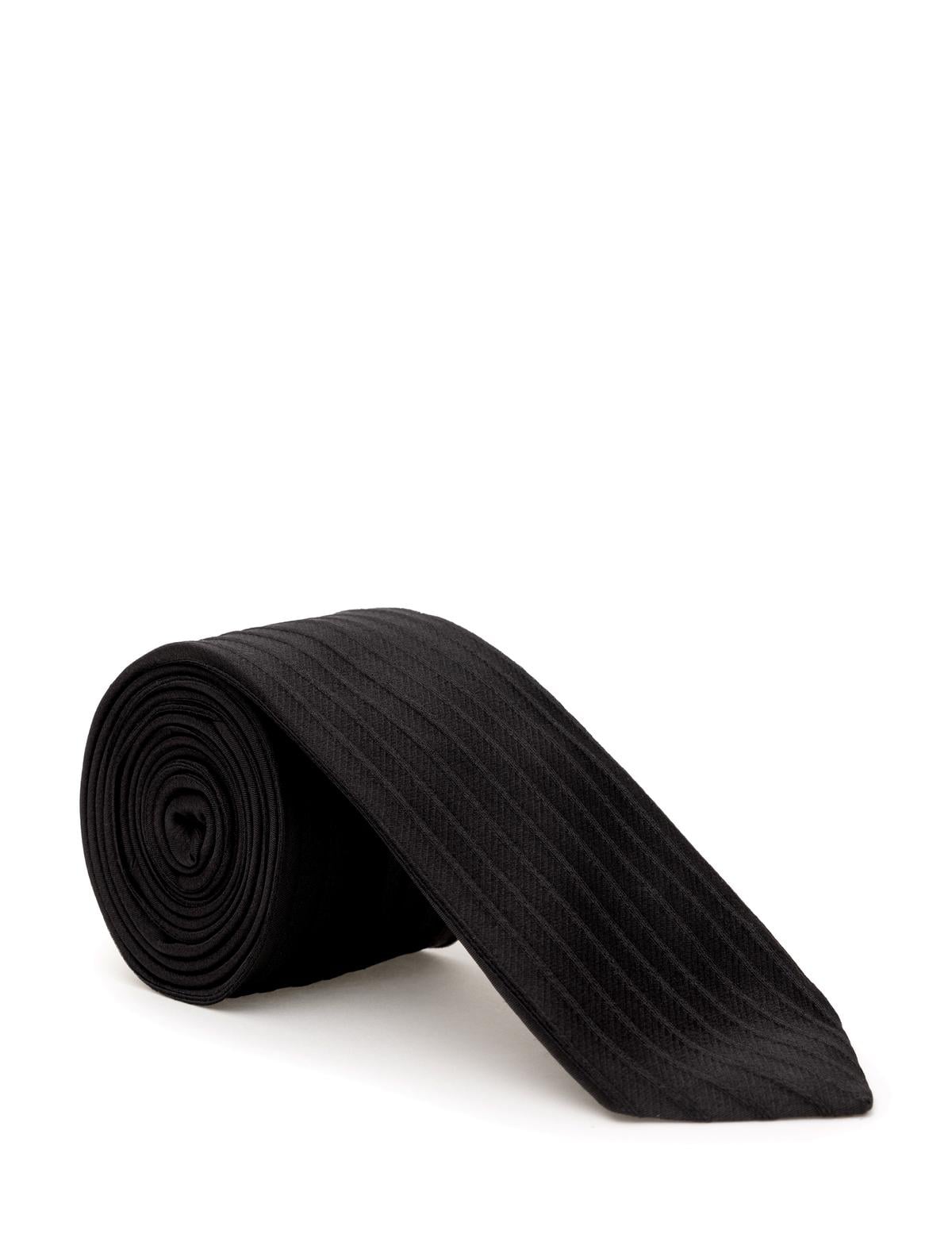 Siyah İpek Kravat - 50301108001