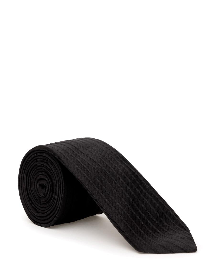 Siyah İpek Kravat