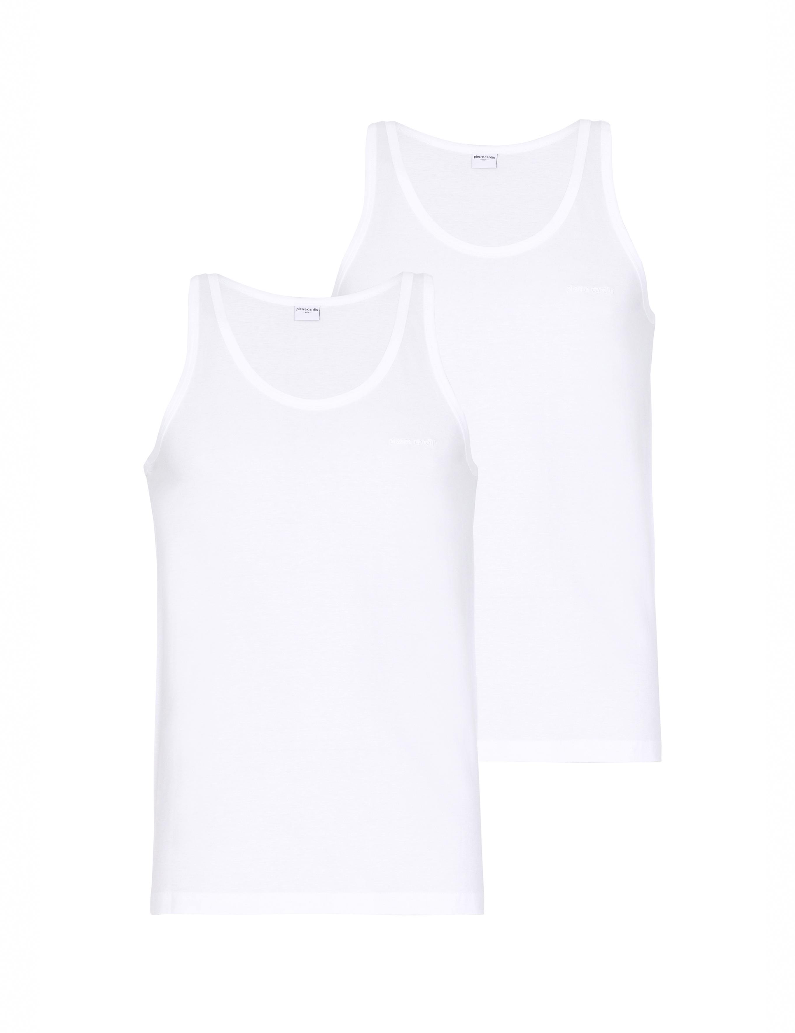 Beyaz Pamuklu 2'li Atlet