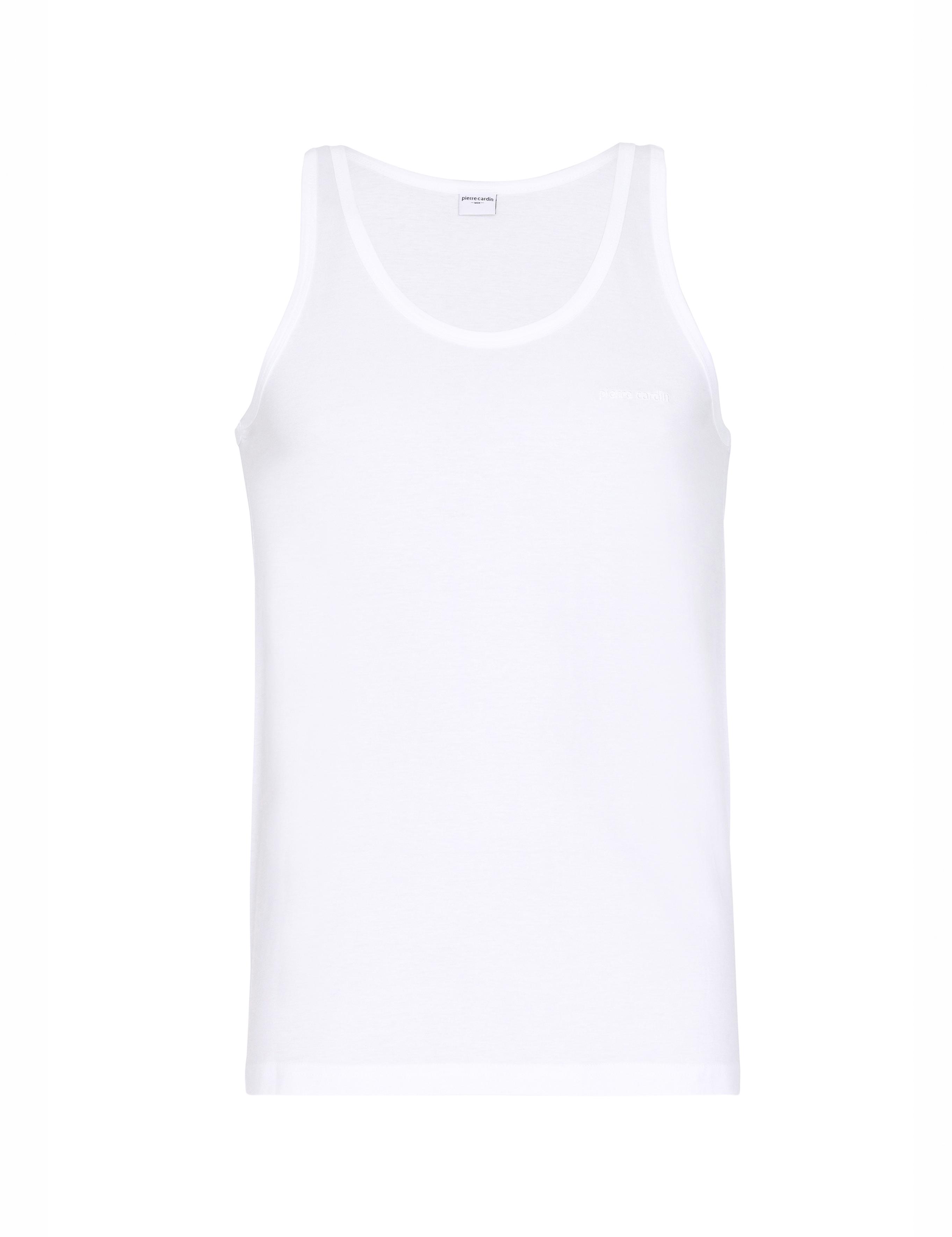 Beyaz Pamuklu 2'li Atlet