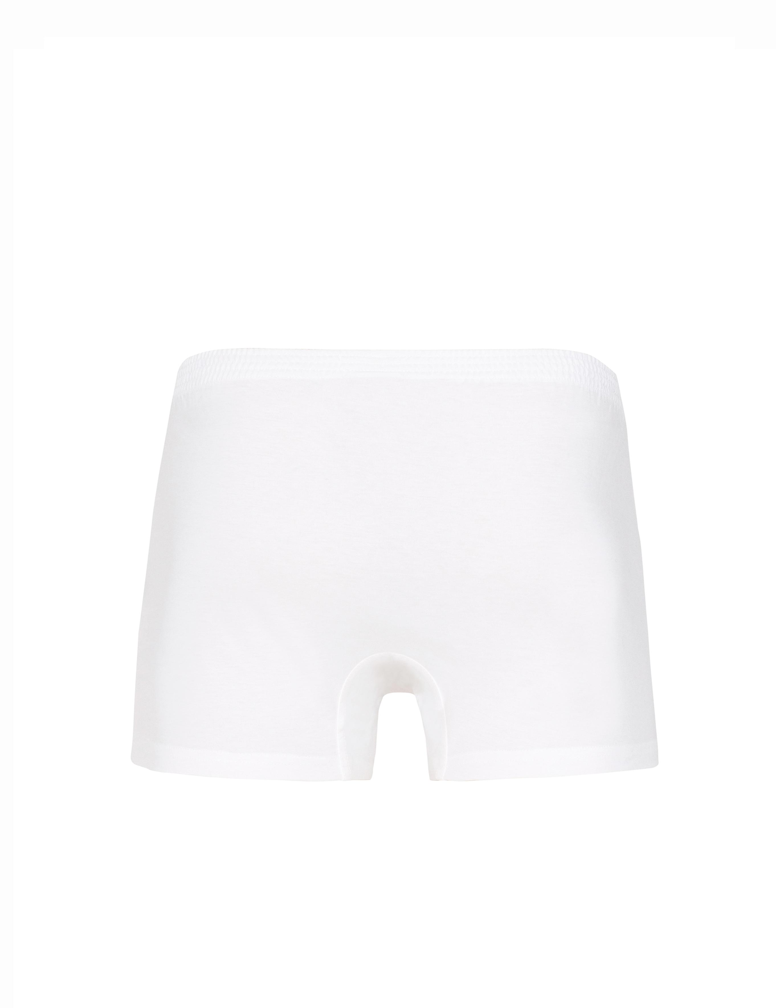 Beyaz Pamuklu 2'li Boxer