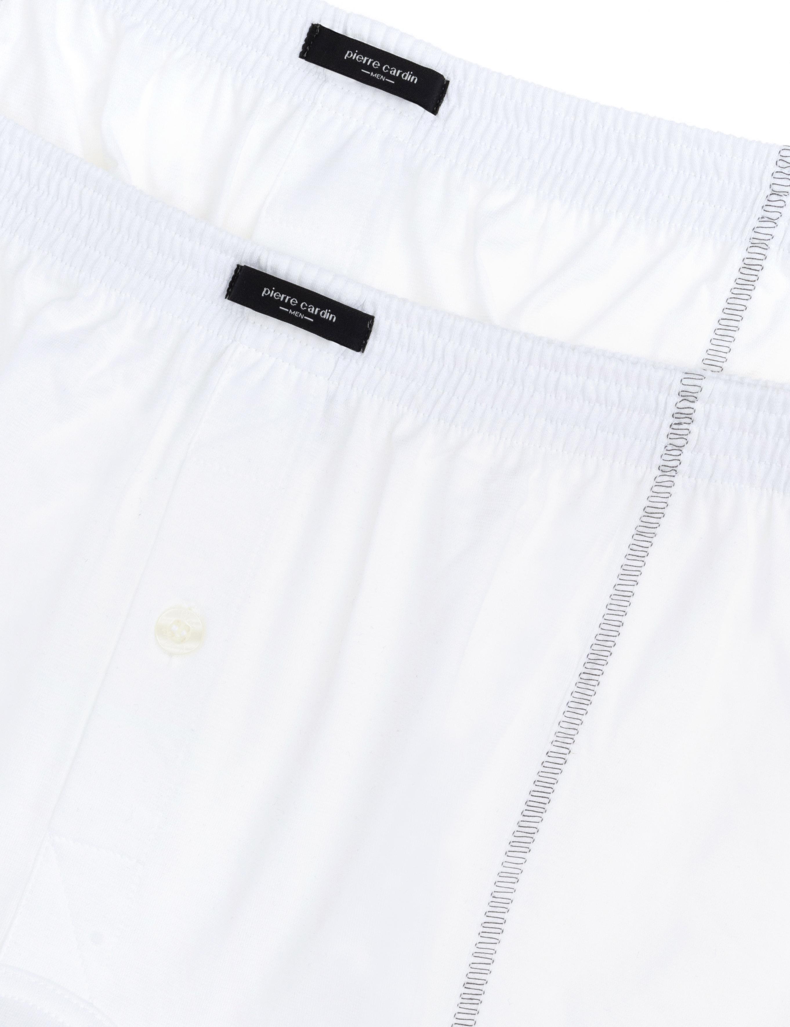 Beyaz Pamuklu 2'li Boxer