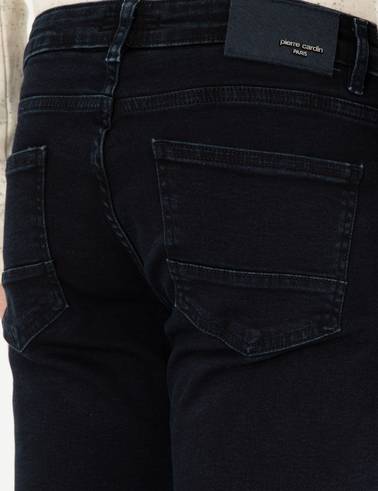 Lacivert Slim Fit Jean Pantolon