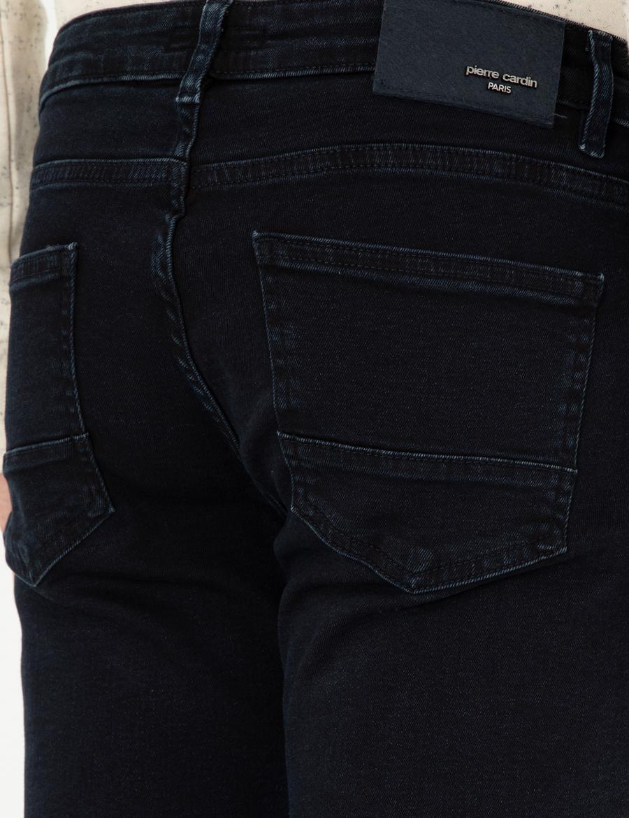 Lacivert Slim Fit Jean Pantolon