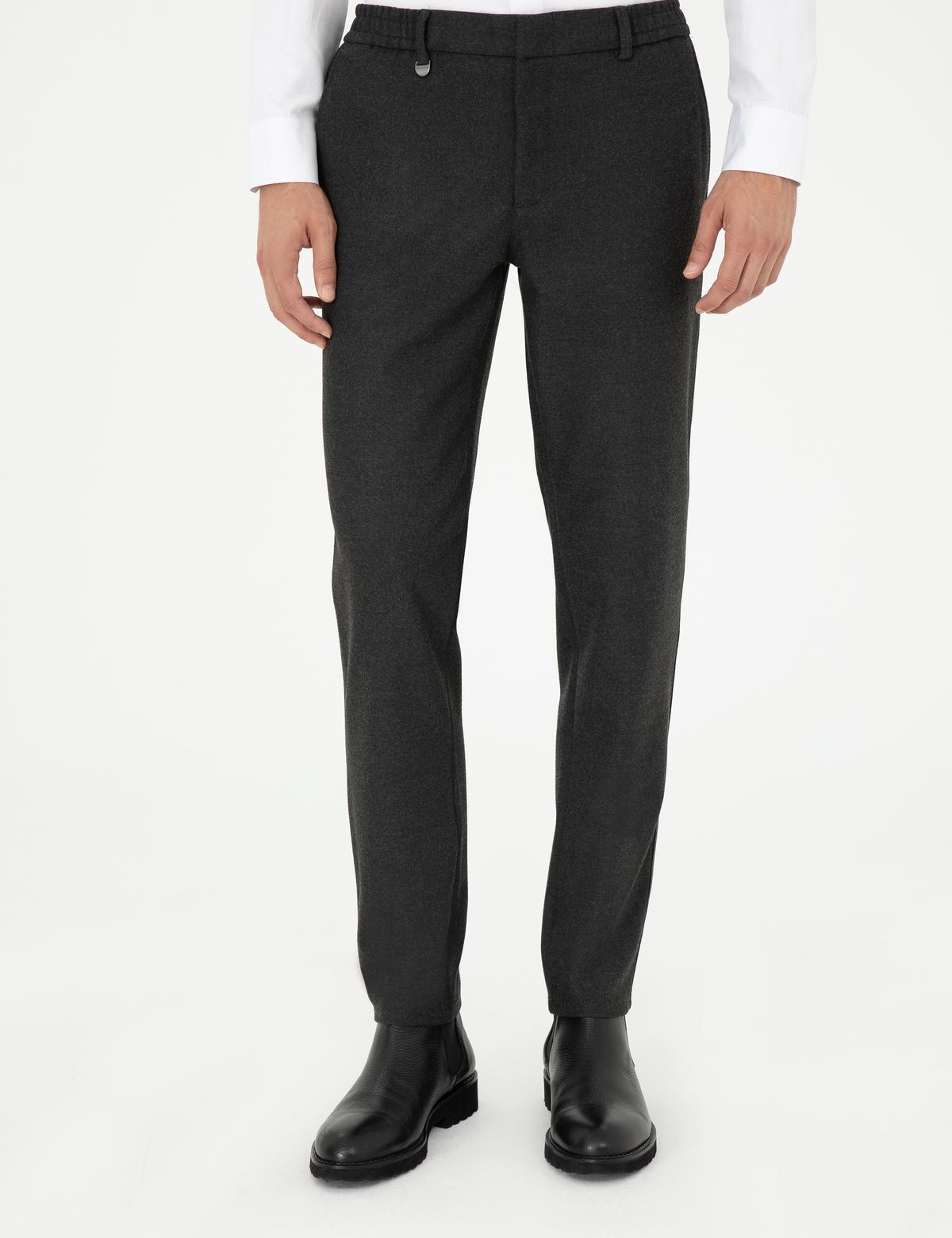 Antrasit Ex. Slim Fit Kumaş Pantolon - 50293389092