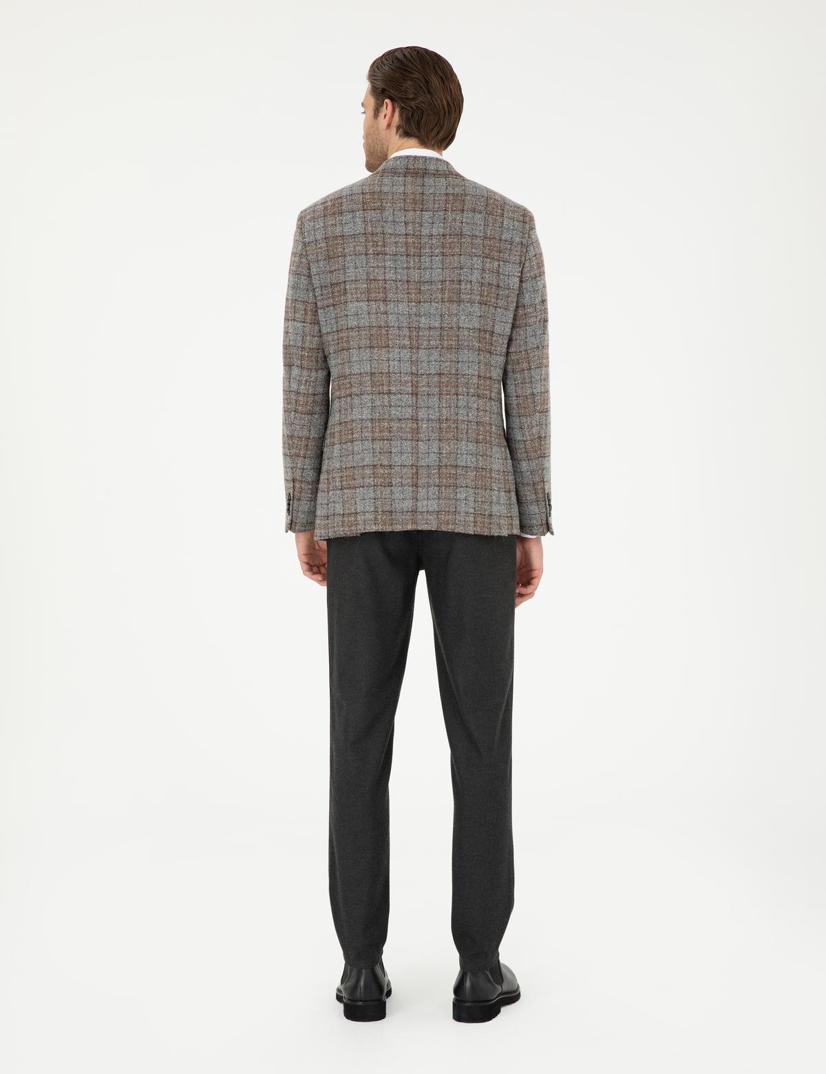 Antrasit Ex. Slim Fit Kumaş Pantolon - 50293389092