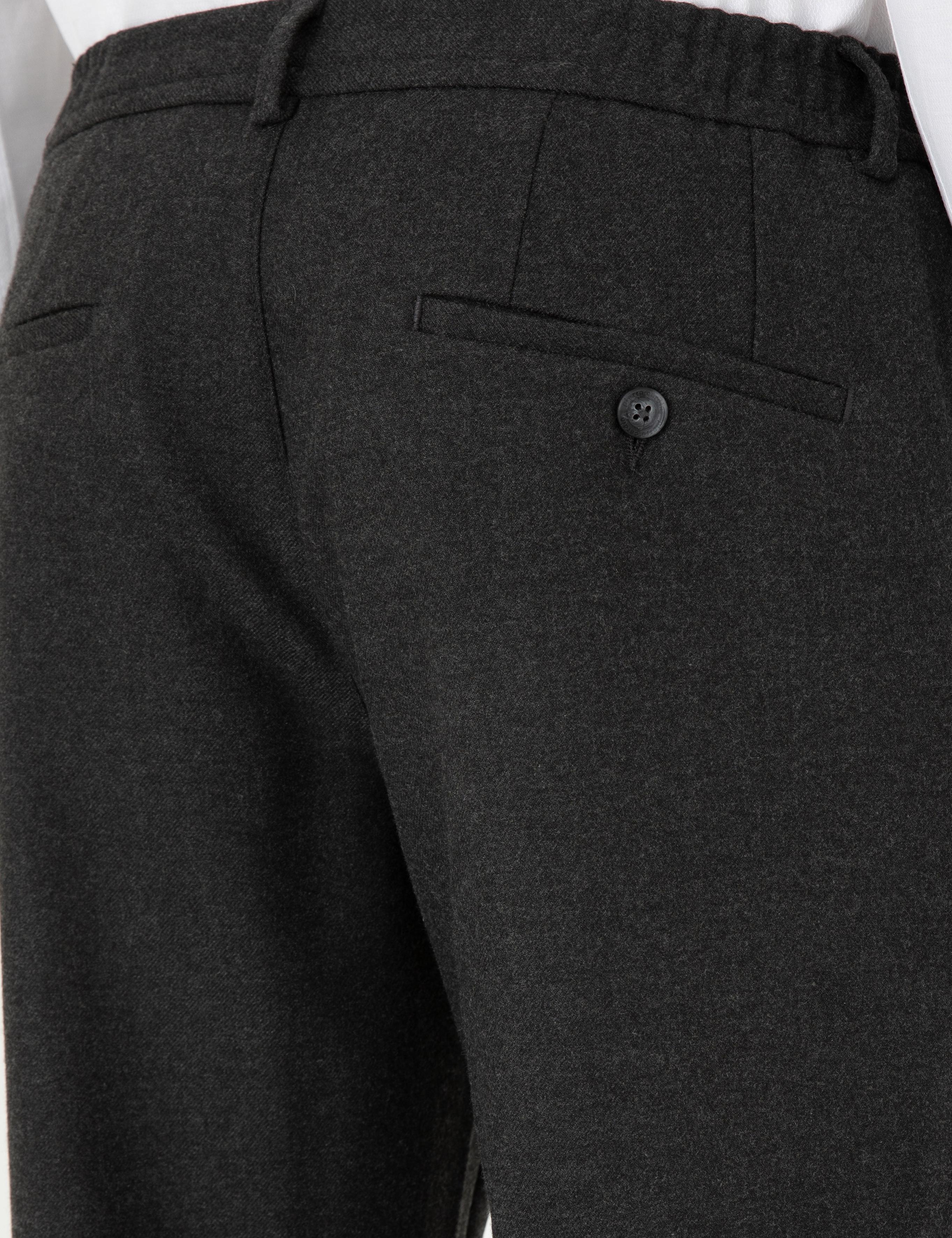 Antrasit Ex. Slim Fit Kumaş Pantolon