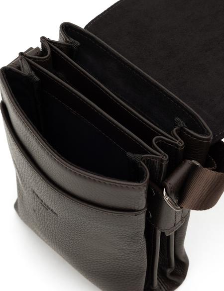 Erkek Kahverengi %100 Deri Omuz Çantası - 50296095001