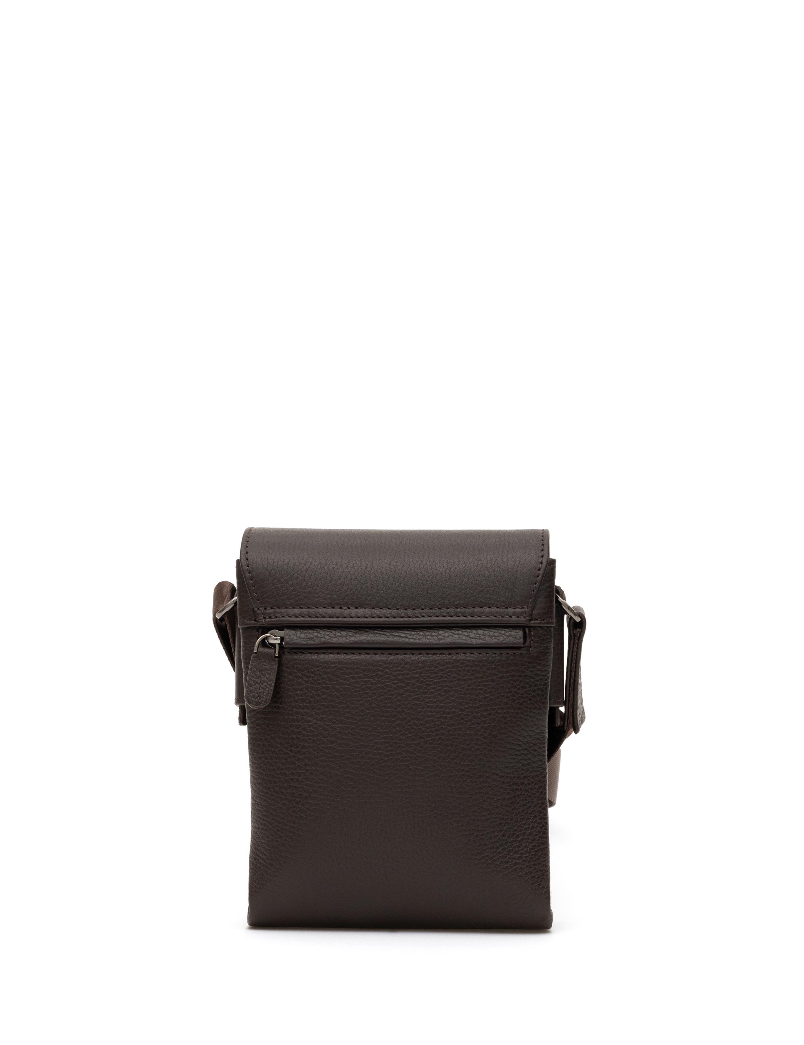 Erkek Kahverengi %100 Deri Omuz Çantası