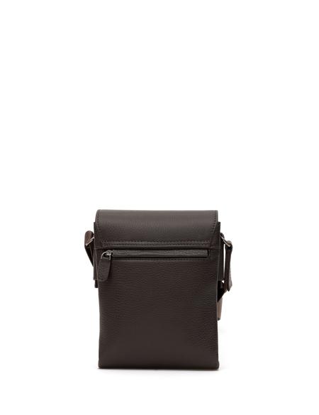 Erkek Kahverengi %100 Deri Omuz Çantası - 50296095001